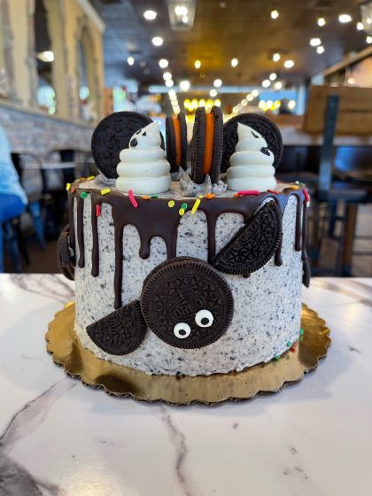 Ghost Oreo Cake