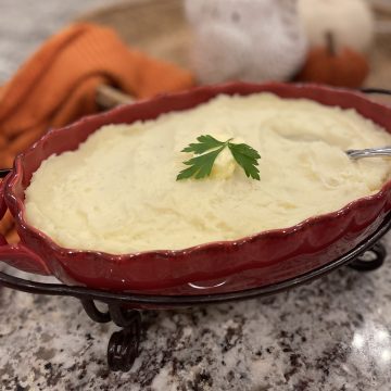 Homemade Mashed Potatoes