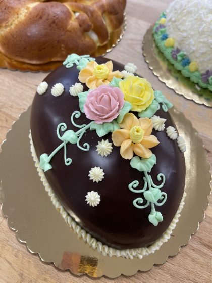 Chocolate Easter Egg Cake