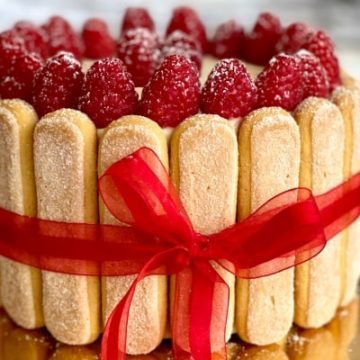 6″ Raspberry Tiramisu