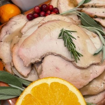 Thanksgiving Roasted White Meat Turkey Breast/LB