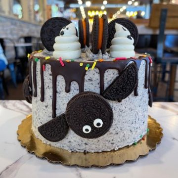 Ghost Oreo Cake