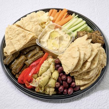 Hummus & Cheese Platter