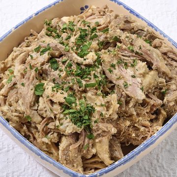 Pulled Pork, Italian Style