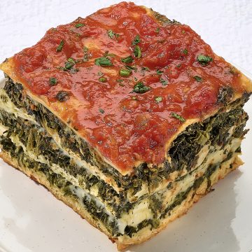 Spinach Lasagna