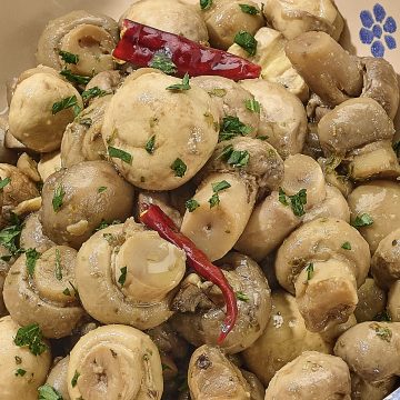 Marinated Mushrooms