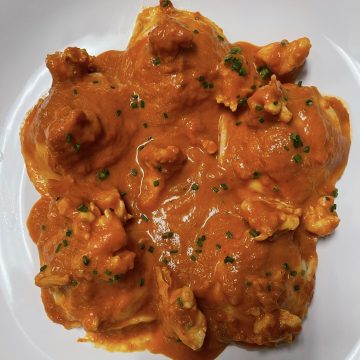 Lobster Ravioli Entree