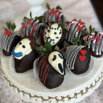 Friday the 13th Chocolate Covered Strawberries