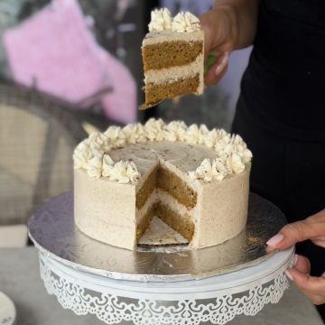 Pumpkin Spice Latte Cake