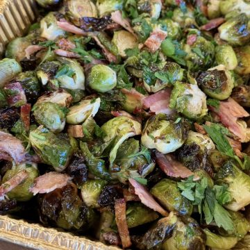 Brussel Sprouts with Smoked Bacon