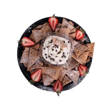 Cannoli Chip & Dip Tray