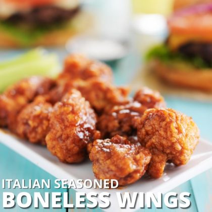 Boneless Wings – Italian