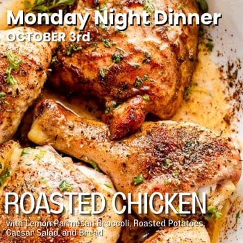 October 3rd – Roasted Chicken