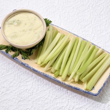 1 Pint of Blue Cheese Dressing & 30 Celery Sticks