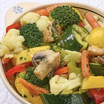 Steamed Mixed Vegetables