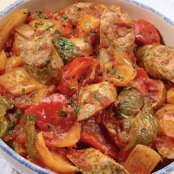 Sausage & Peppers & Onions